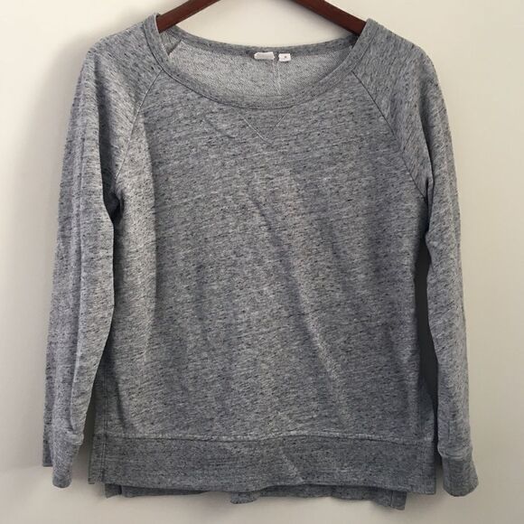 GAP heather gray high low sweatshirt | Size XS - Picture 2 of 7